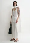 TOTÊME TANK KNIT WHITE