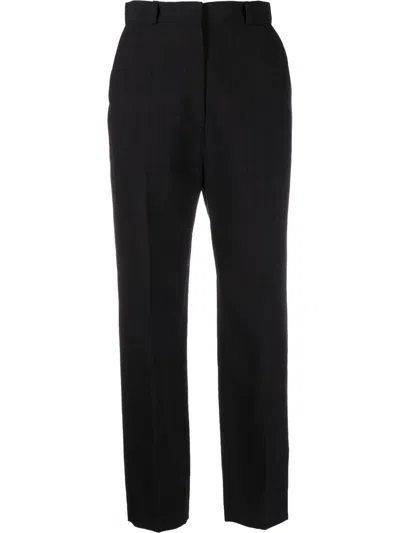 Totême Tapered Suit Trousers In Black