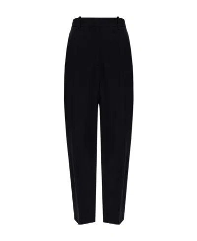 Totême Tapered Suit Trousers In Black