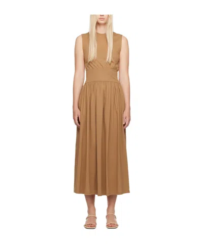 Totême Tee Jersey Dress In Brown