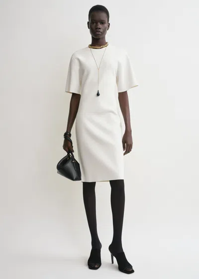 Totême Tee Knit Dress White