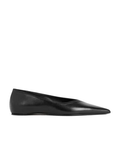 TOTÊME TOTÊME POINTED TOE SLIP ON BALLERINAS
