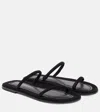 Totême Toteme Women The Minimalist Leather Sandals In Black