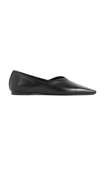 TOTÊME THE EVERYDAY LEATHER FLATS