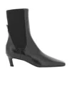 Totême Toteme Women The Mid Heel Boot Leather Boots In Black
