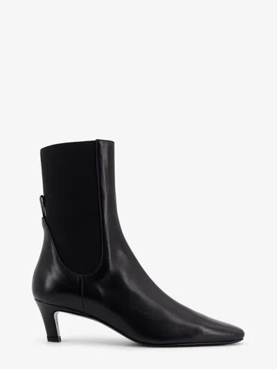 TOTÊME THE MID HEEL BOOT LEATHER BOOTS