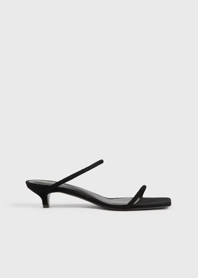 Totême The Minimalist Sandal Black