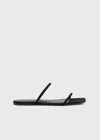 Totême The Minimalist Slide Black In Black