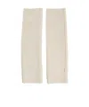 Totême Woman Off-white Gloves In Nude