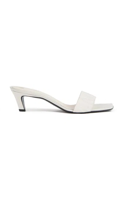 Totême The Mule Sandal In Off-white
