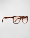 Totême The Navigator Acetate Square Sunglasses In Brown