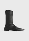 Totême The Sock Boot Black In Black