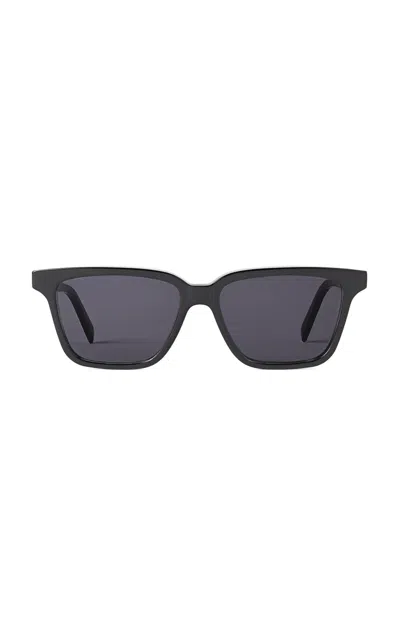 Totême The Squares Square-frame Acetate Sunglasses In Black