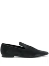Totême The Venetian Velvet Loafers In Grey