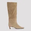 Totême The Wide Shaft Boots In Caramel