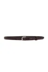 Totême Thin Trouser Belt In Bark