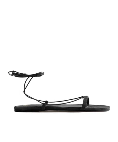 TOTÊME TOTÊME SQAURE TOE SANDALS