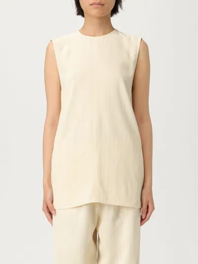 TOTÊME TOP TOTEME WOMAN COLOR BEIGE,G85511022