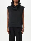 Totême Toteme Textured Stripe Sleeveless Top In Black