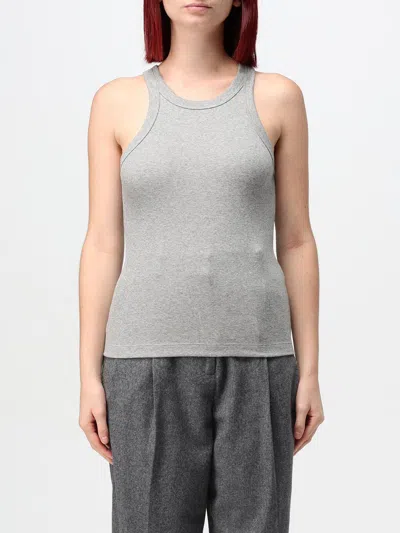 Totême Top Toteme Woman Color Grey In Grau