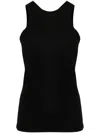Totême Toteme Fluid Jersey Tank Clothing In Black