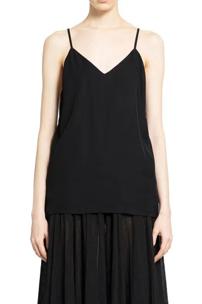 Totême Top Toteme Woman Color Grey In Black
