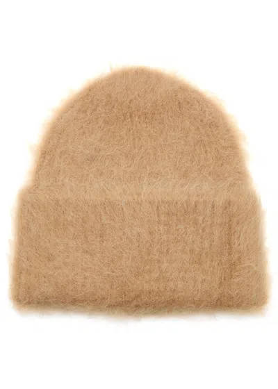 Totême Toteme Alpaca-blend Beanie In Camel