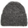 Totême Toteme Alpaca Blend Beanie In Dark Grey Melange