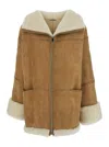 Totême Toteme Jackets And Vests In Brown