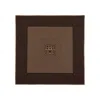 Totême Monogram-print Silk Scarf In Brown