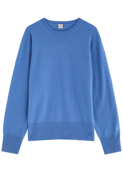 Totême Toteme Cashmere Jumper In Blue