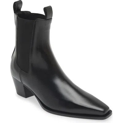 Totême Toteme City Chelsea Boot In Black