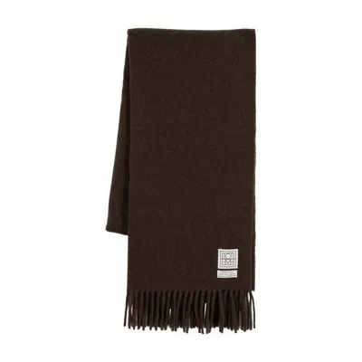 Totême Toteme Classic Scarf In Brown
