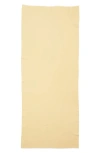 Totême Toteme Classic Wide Virgin Wool Scarf In Soft Yellow