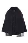 Totême Mantel Toteme Damen Farbe Schwarz
