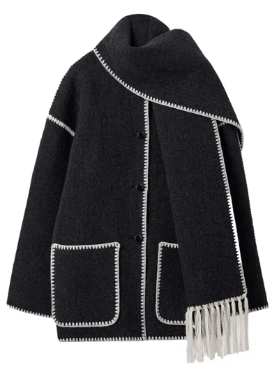 Totême Toteme Coats And Coats In Nero
