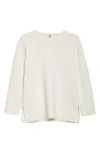 Totême Toteme Compact Knit Top In White