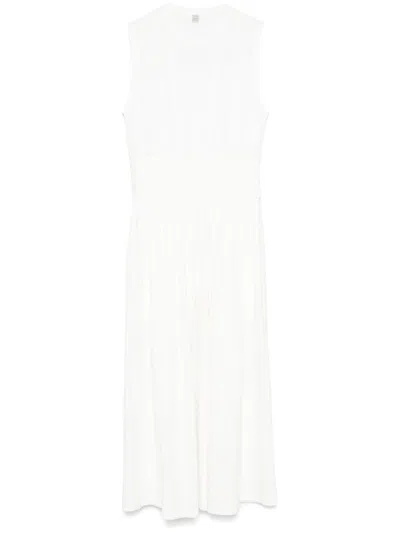 TOTÊME TOTEME COTTON LONG DRESS
