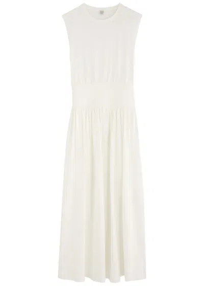 TOTÊME TOTEME COTTON MAXI DRESS