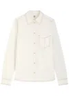 Totême Tumbled Organic Cotton Shirt In White