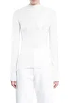 Totême Draped-scarf Sweater In Beige