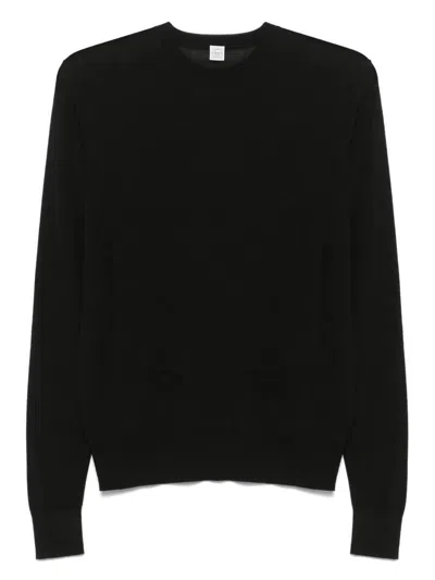 Totême Toteme Crewneck Top In Black