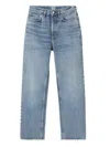 Totême Toteme Women Distressed Blue Classic Cut Denim In Blue
