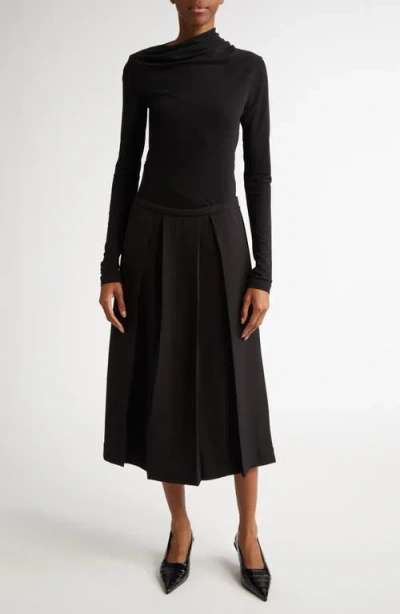 TOTÊME TOTEME DRAPED JERSEY TOP