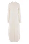 Totême Toteme Women Long Shirt Dress In White