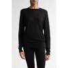 Totême Silk-blend Sweater In Black