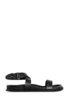 Totême Toteme Flat Sandals In Black