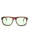Totême The Navigator Pilot-frame Sunglasses In Brown