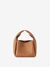 Totême Grained-leather Bucket Bag Tan In Brown