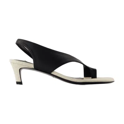 Totême Toteme Heeled Sandals In Black